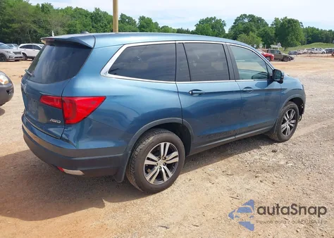 2017 Honda Pilot Ex-L z USA, uszkodzony, nr VIN 5FNYF6H56HB078879